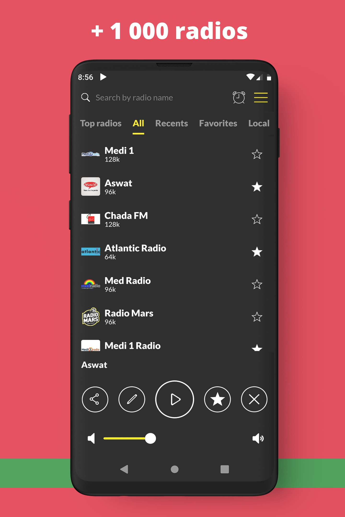اسکرین شات 2 برنامه Radio Morocco FM live