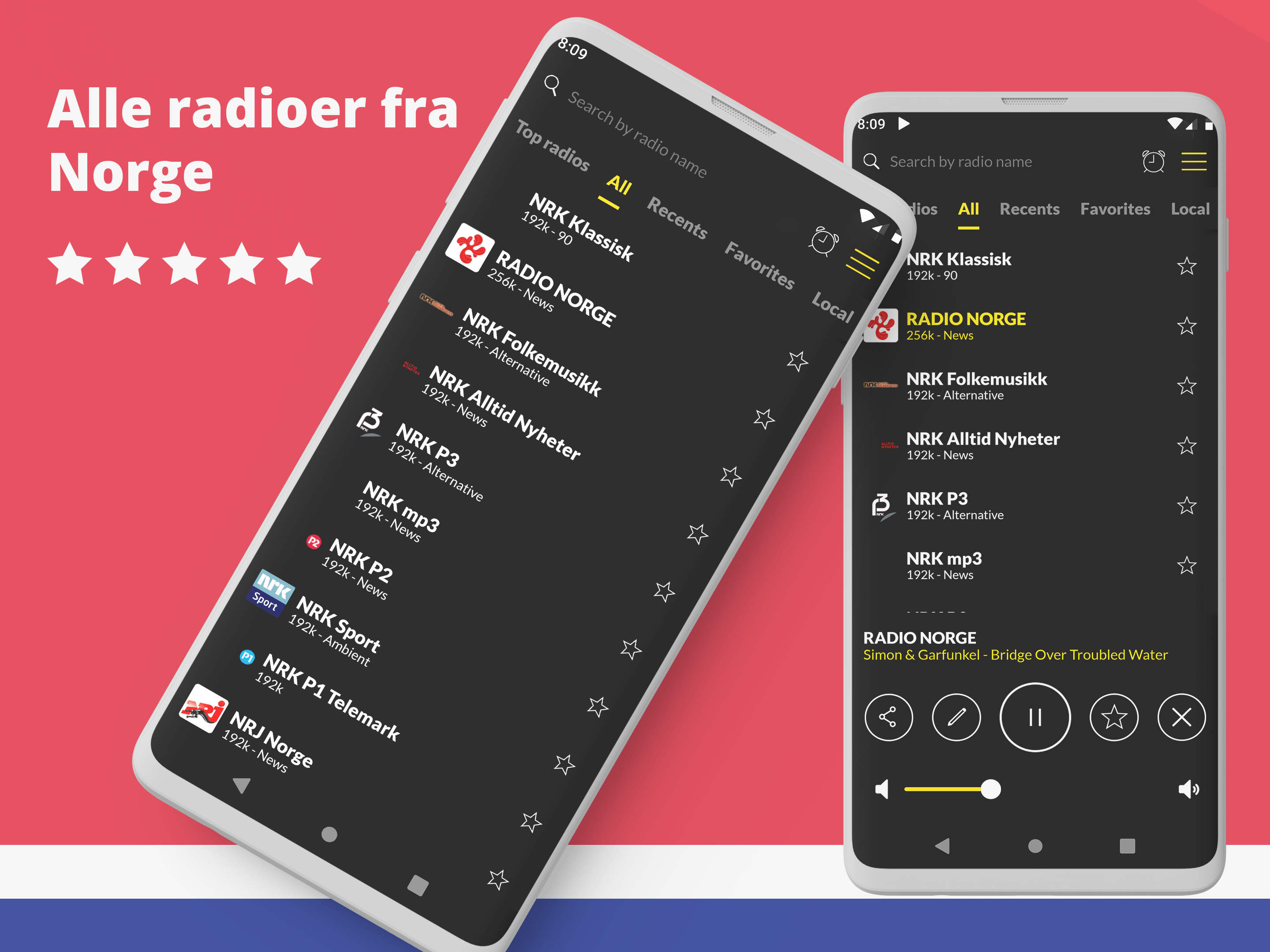 اسکرین شات 1 برنامه Radio Norway FM Online