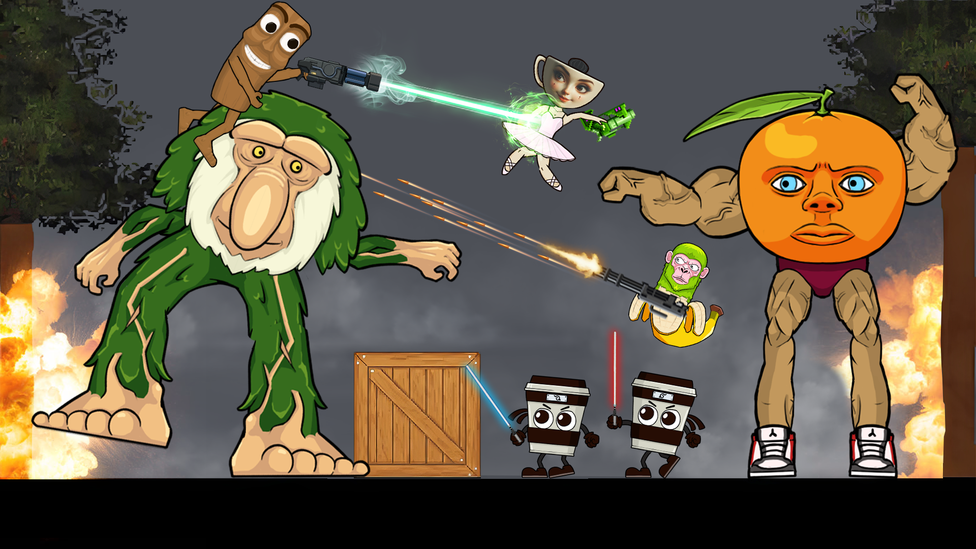 اسکرین شات 4 بازی Ragdoll 2: Stick Playground