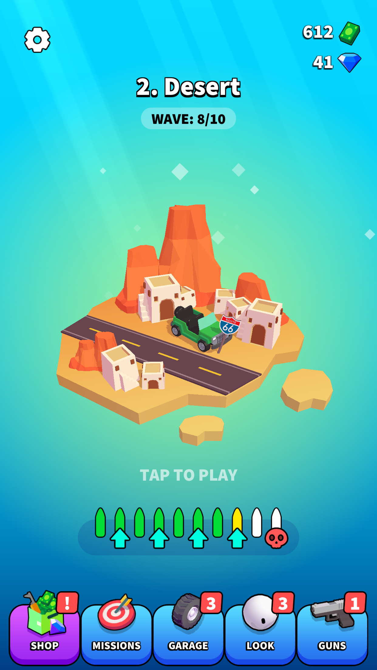 اسکرین شات 3 بازی Rage Road - Car Shooting Game