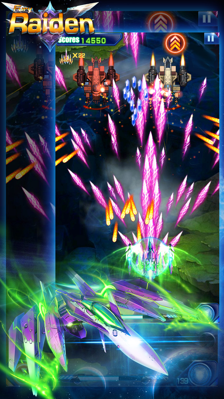 اسکرین شات 5 بازی Space Shooter - Galaxy Attack