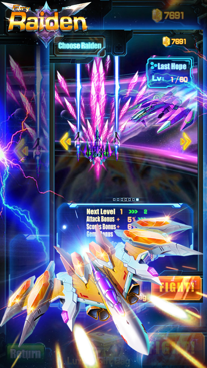 اسکرین شات 4 بازی Space Shooter - Galaxy Attack