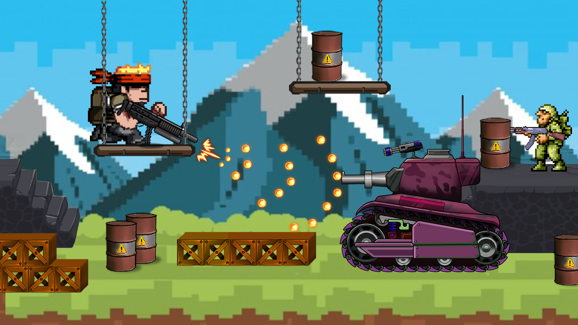 اسکرین شات 7 بازی Metal Attack: Shooting Game