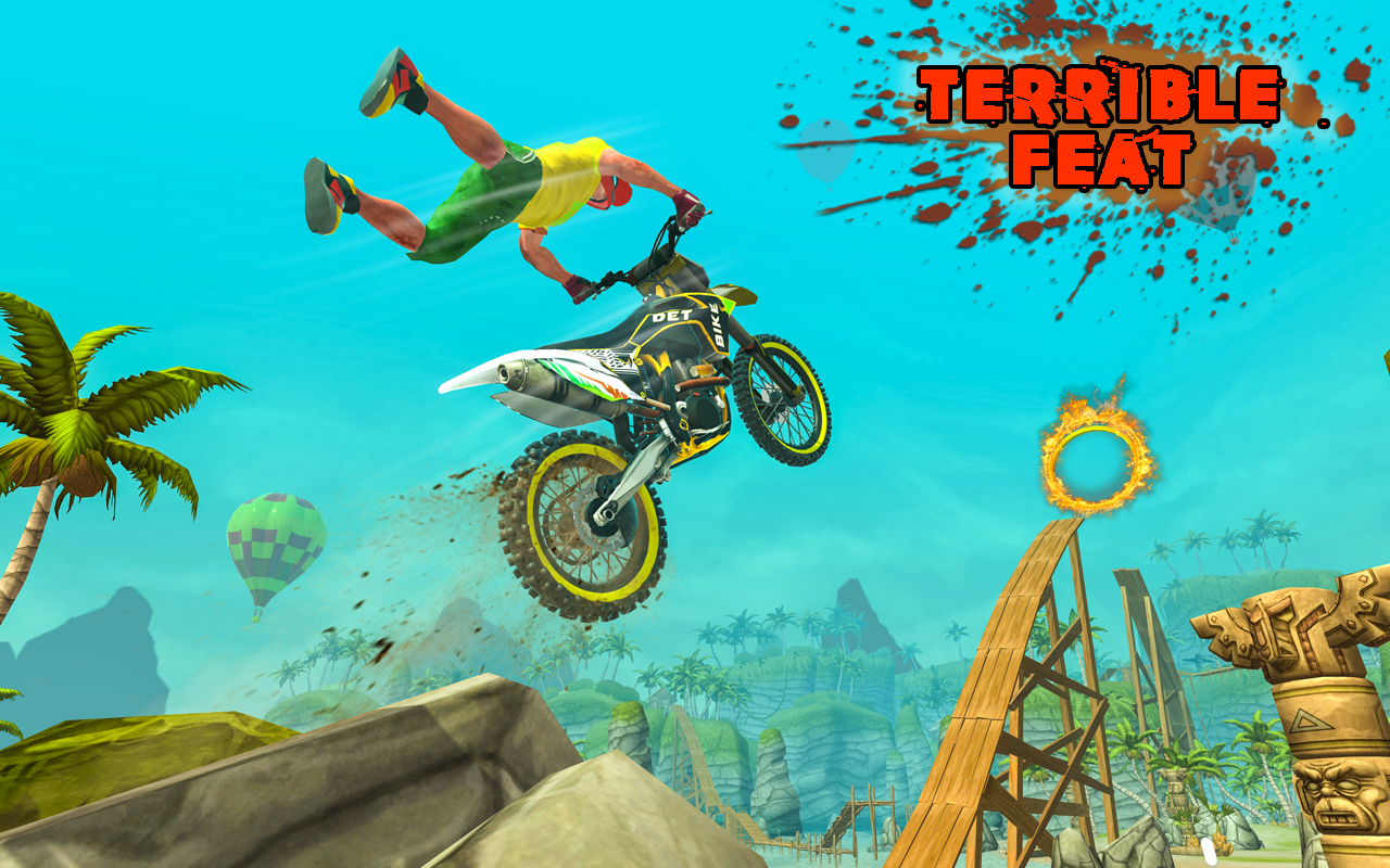 اسکرین شات 7 برنامه Moto Bike Stunts 3D Bike Games