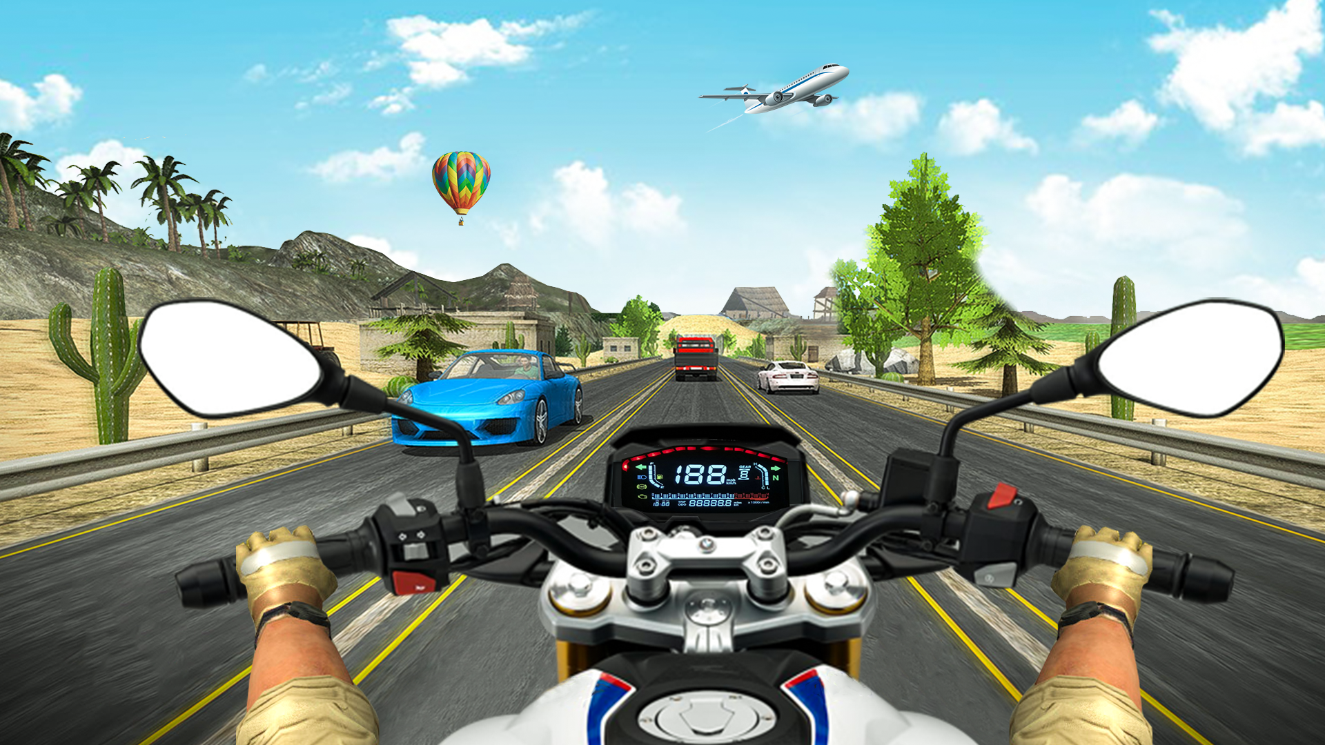 اسکرین شات 3 برنامه Bike Stunt Game Bike Racing 3D