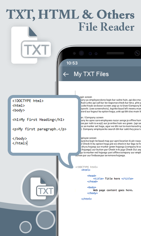 اسکرین شات 4 برنامه All Document Reader and Viewer