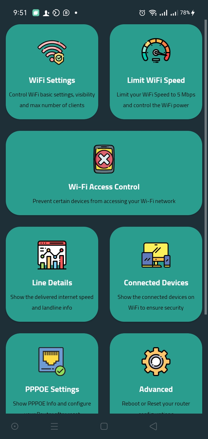 اسکرین شات 2 برنامه Router Chef