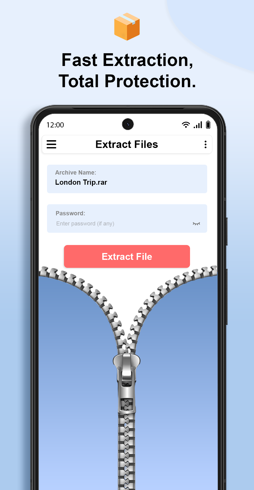 اسکرین شات 6 برنامه ZipSync : RAR & Zip Extractor