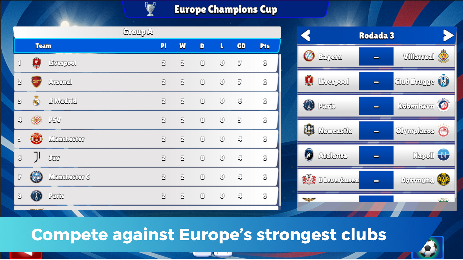 اسکرین شات 7 بازی Football Champions 2026