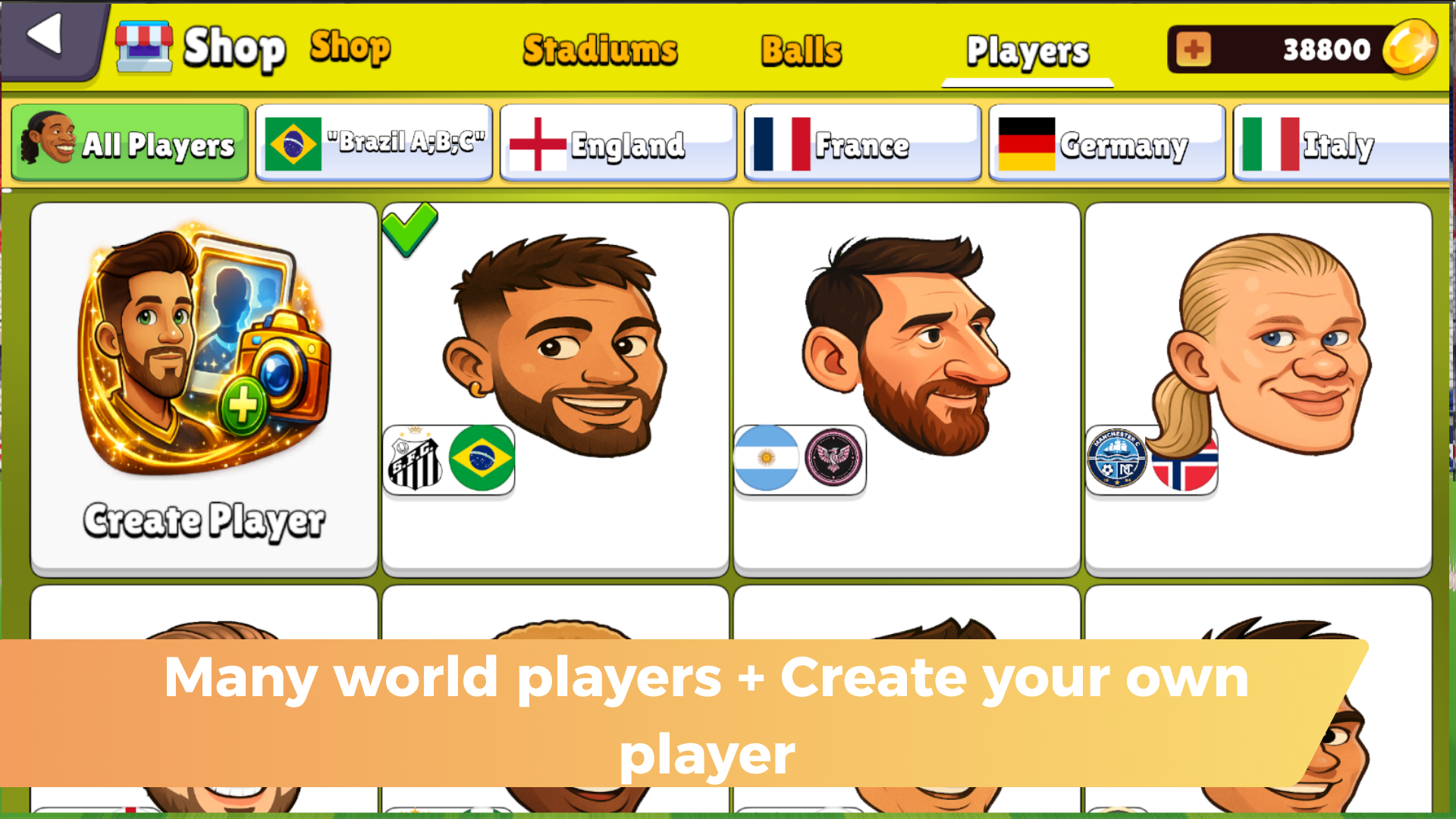 اسکرین شات 6 بازی World Head Soccer Cup 2026