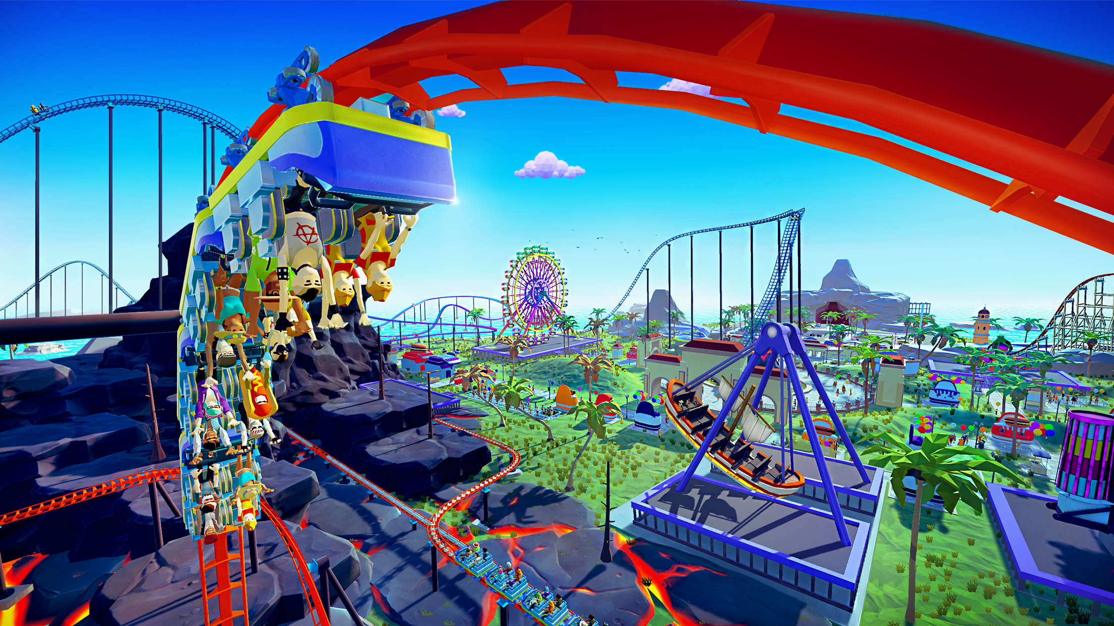 اسکرین شات 1 بازی Real Coaster: Idle Tycoon