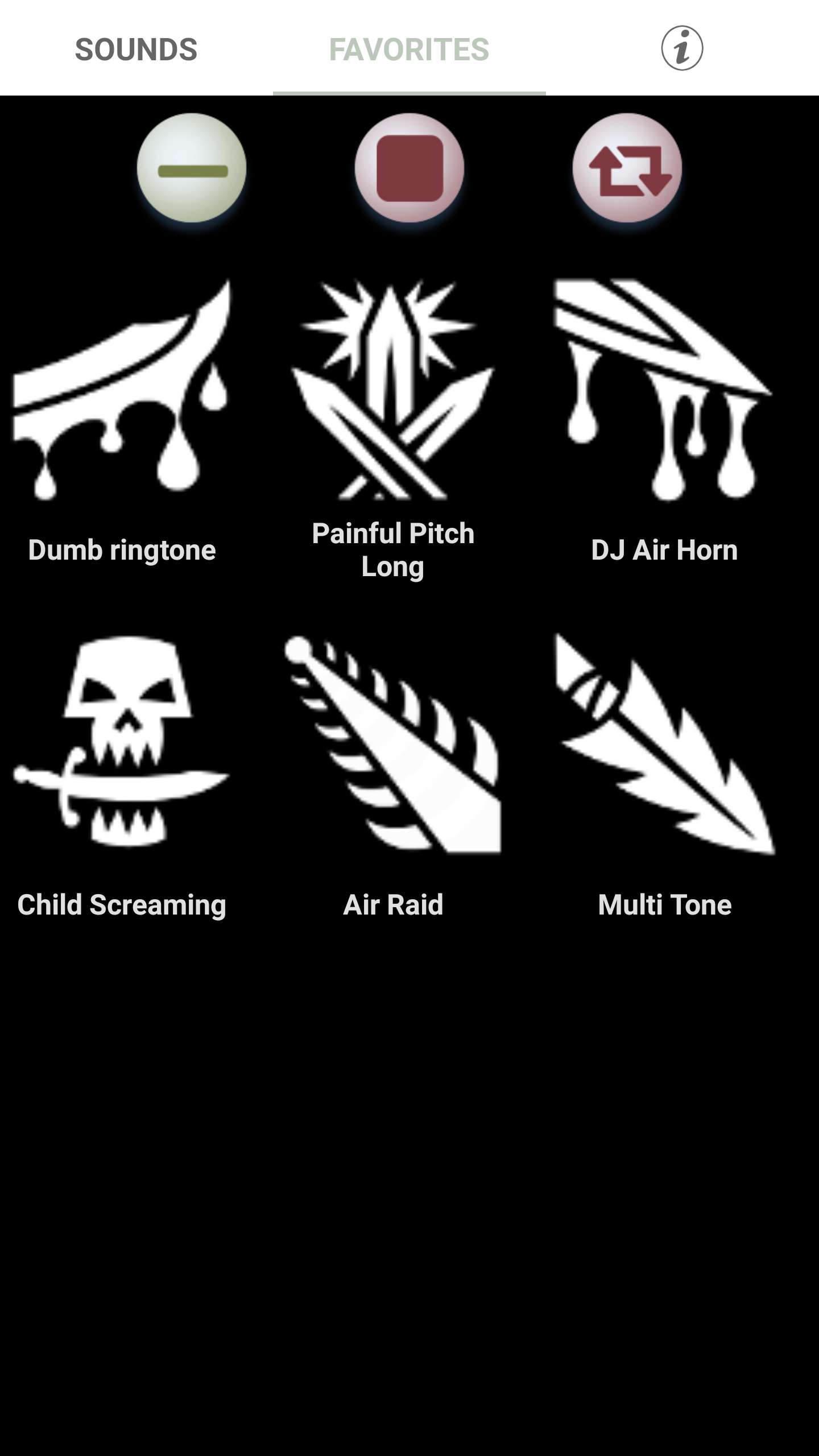 اسکرین شات 8 برنامه Annoying Ringtones