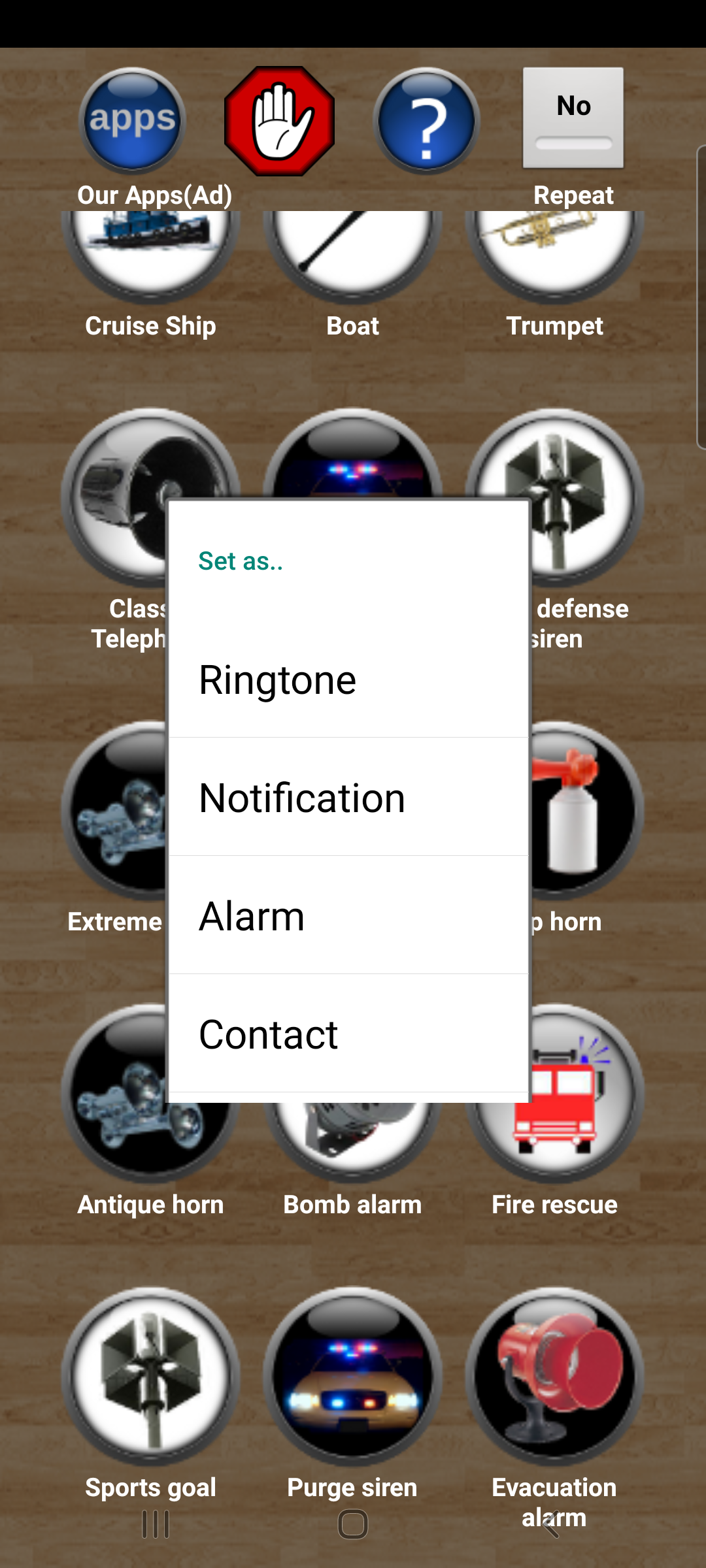 اسکرین شات 3 برنامه Loud Ringtones