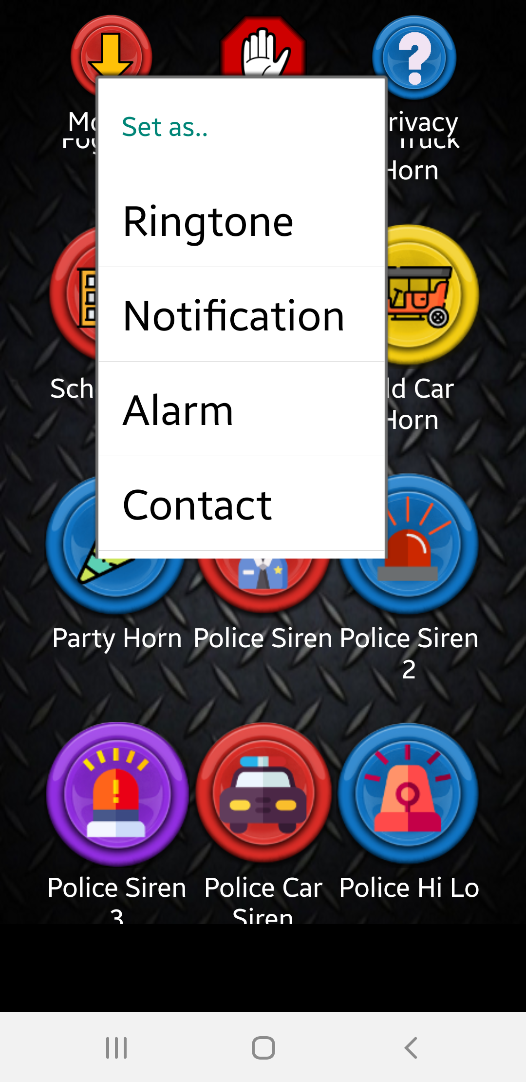 اسکرین شات 2 برنامه Sirens and Horns