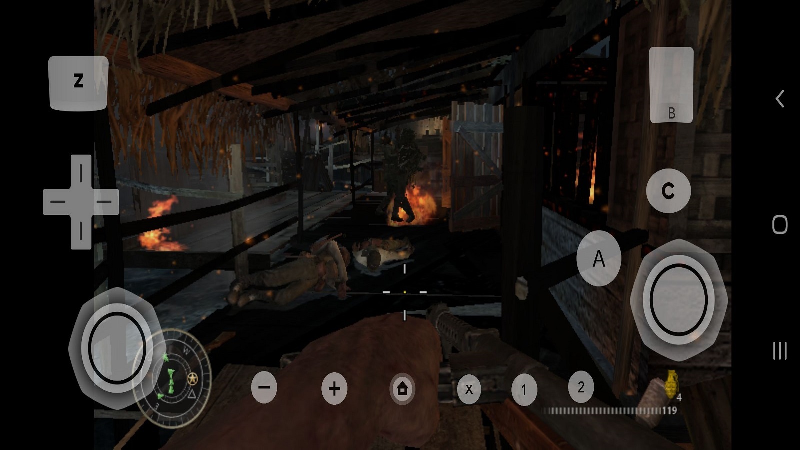 اسکرین شات 4 بازی شبیه ساز بازی کالاف دیوتی ورلد ات وار