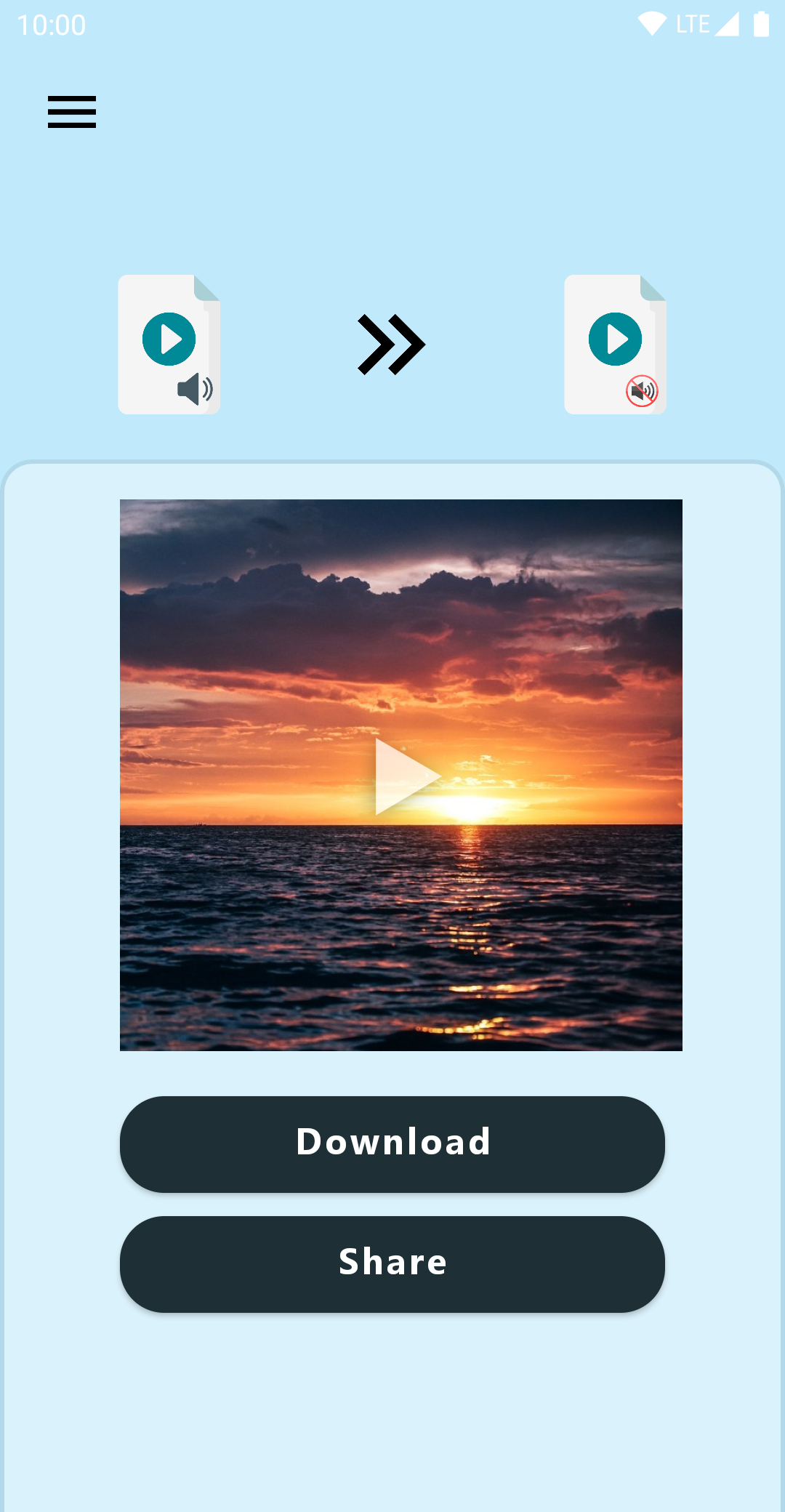 اسکرین شات 2 برنامه Mute Video Remove Audio