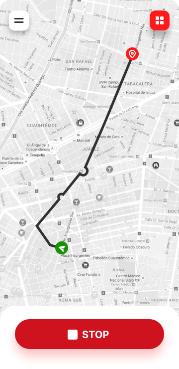 اسکرین شات 3 برنامه Route Recorder