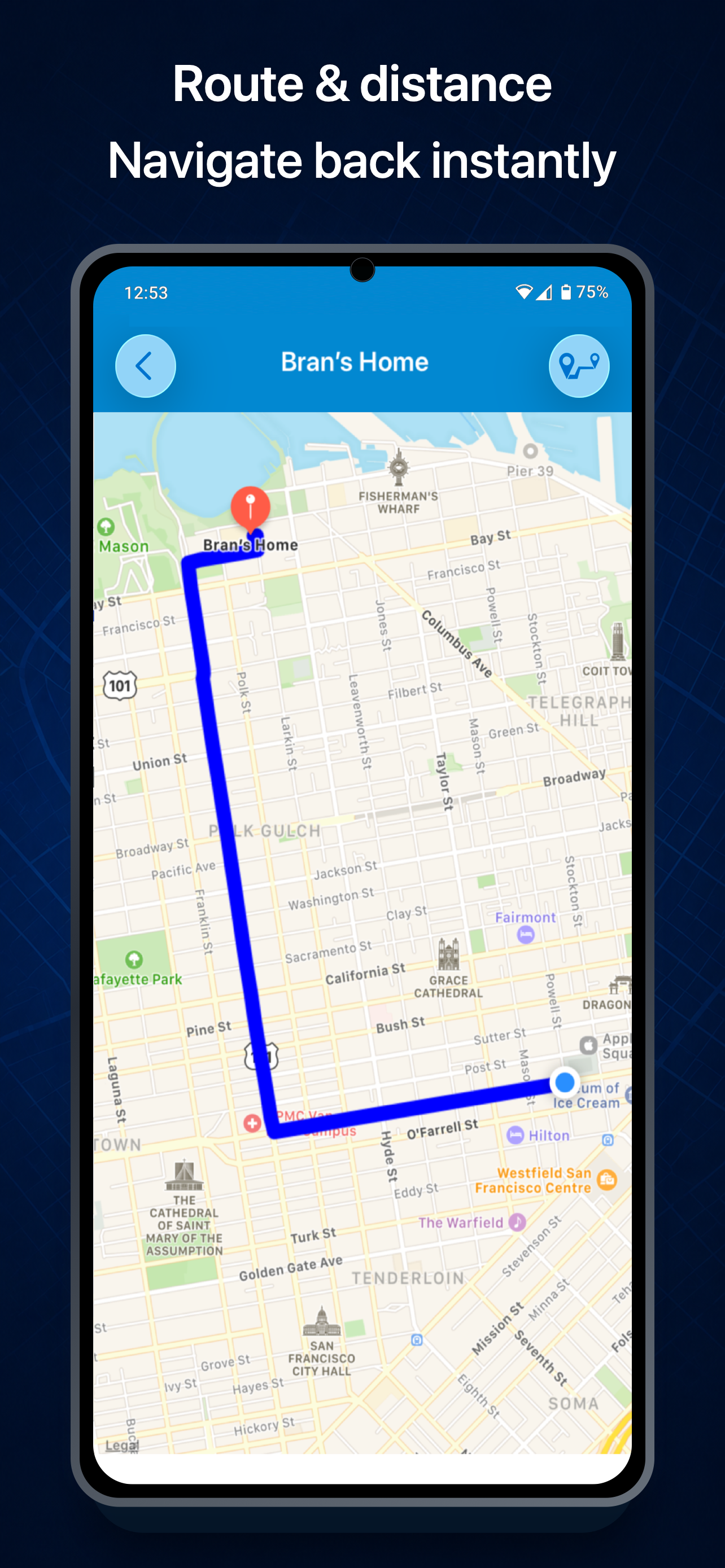 اسکرین شات 6 برنامه Save Location GPS - Live Share