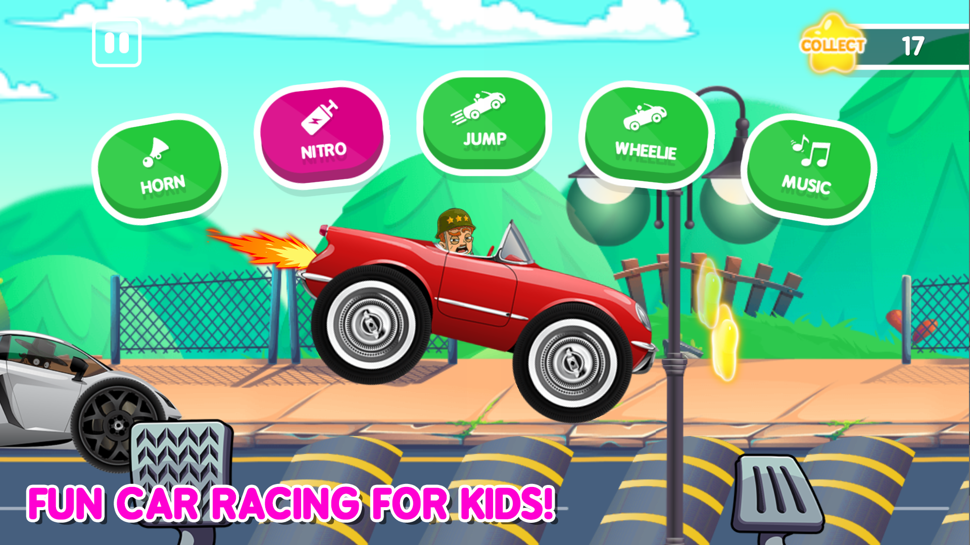 اسکرین شات 1 برنامه Car Game for Toddlers Kids