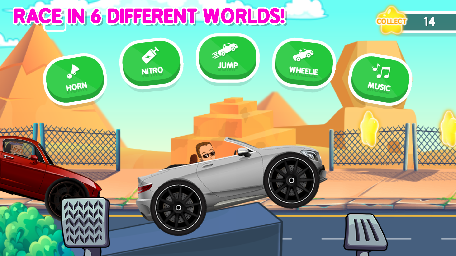 اسکرین شات 2 برنامه Car Game for Toddlers Kids