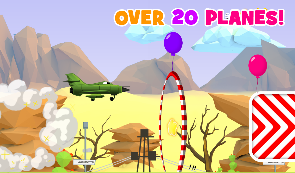 اسکرین شات 2 بازی Fun Kids Planes Game