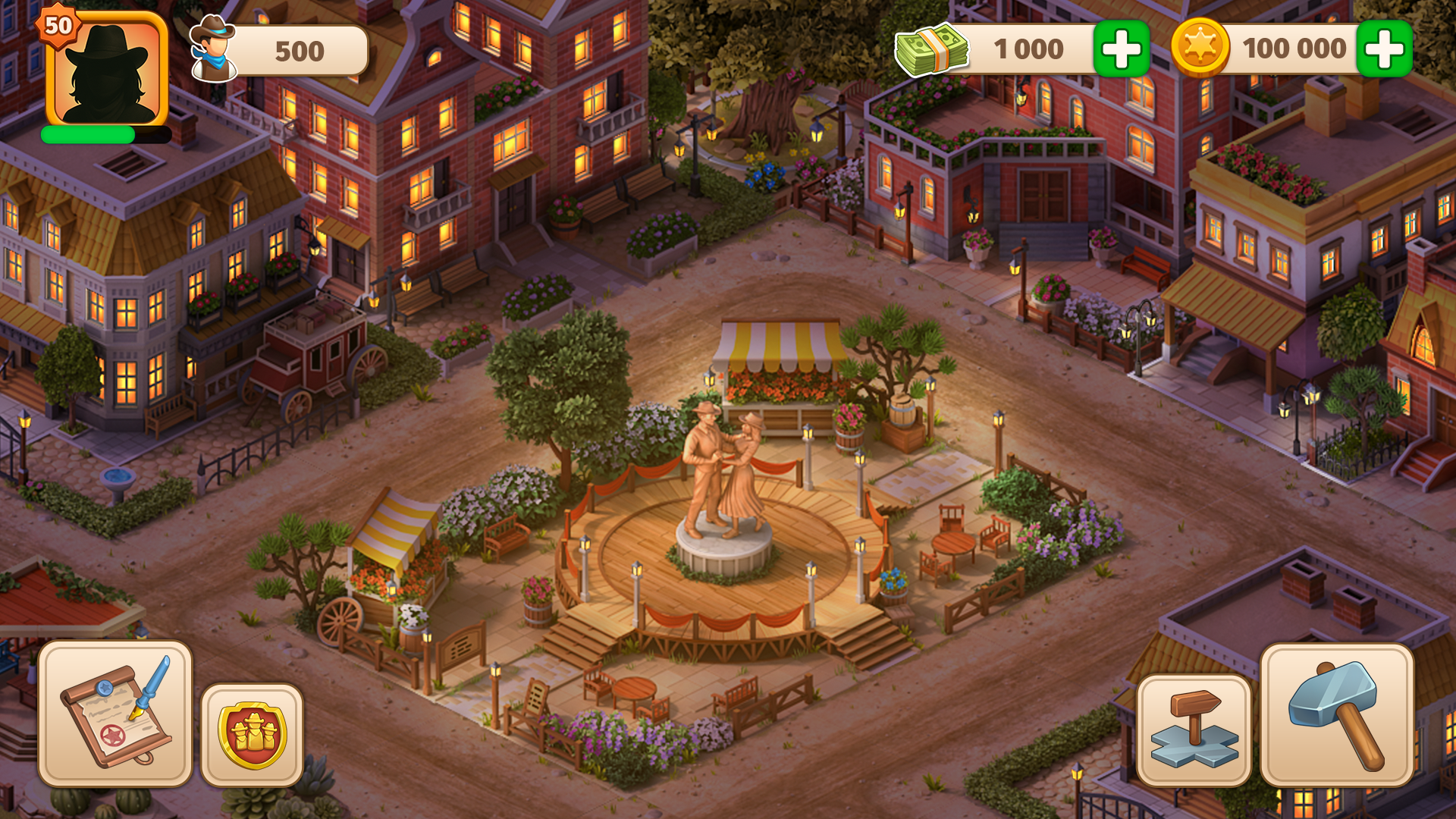 اسکرین شات 7 بازی Wild West City: Building Sim