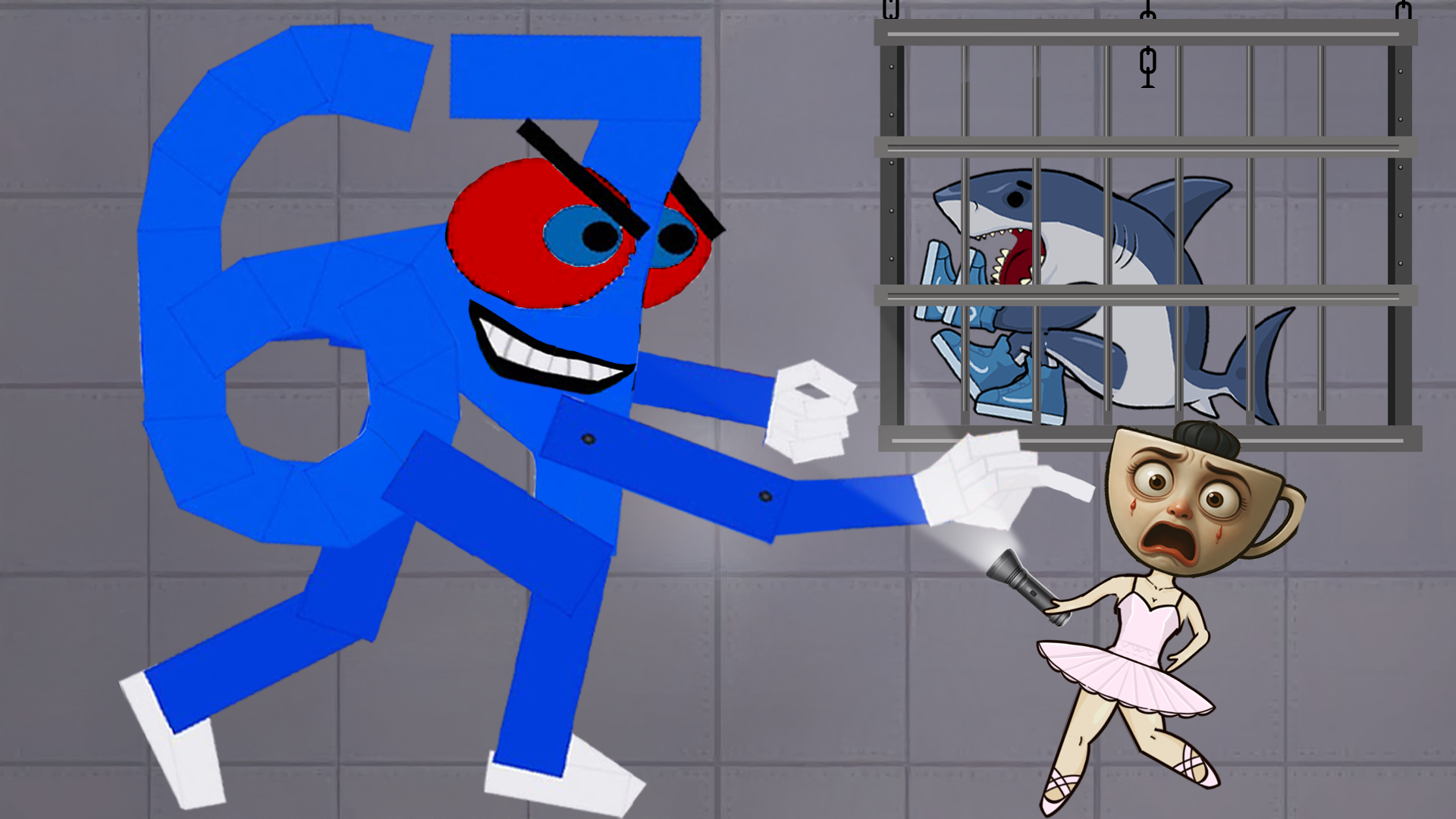 اسکرین شات 3 بازی Ragdoll 3: Monster Playground
