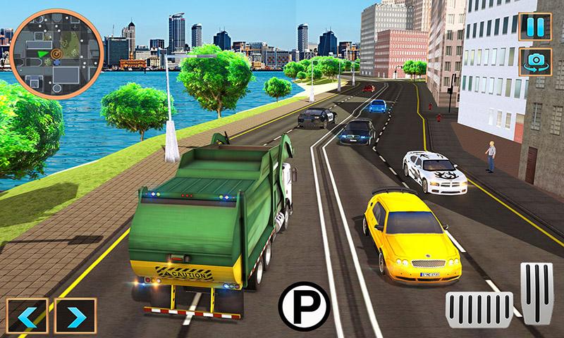 اسکرین شات 5 بازی Garbage Truck Simulator Driver