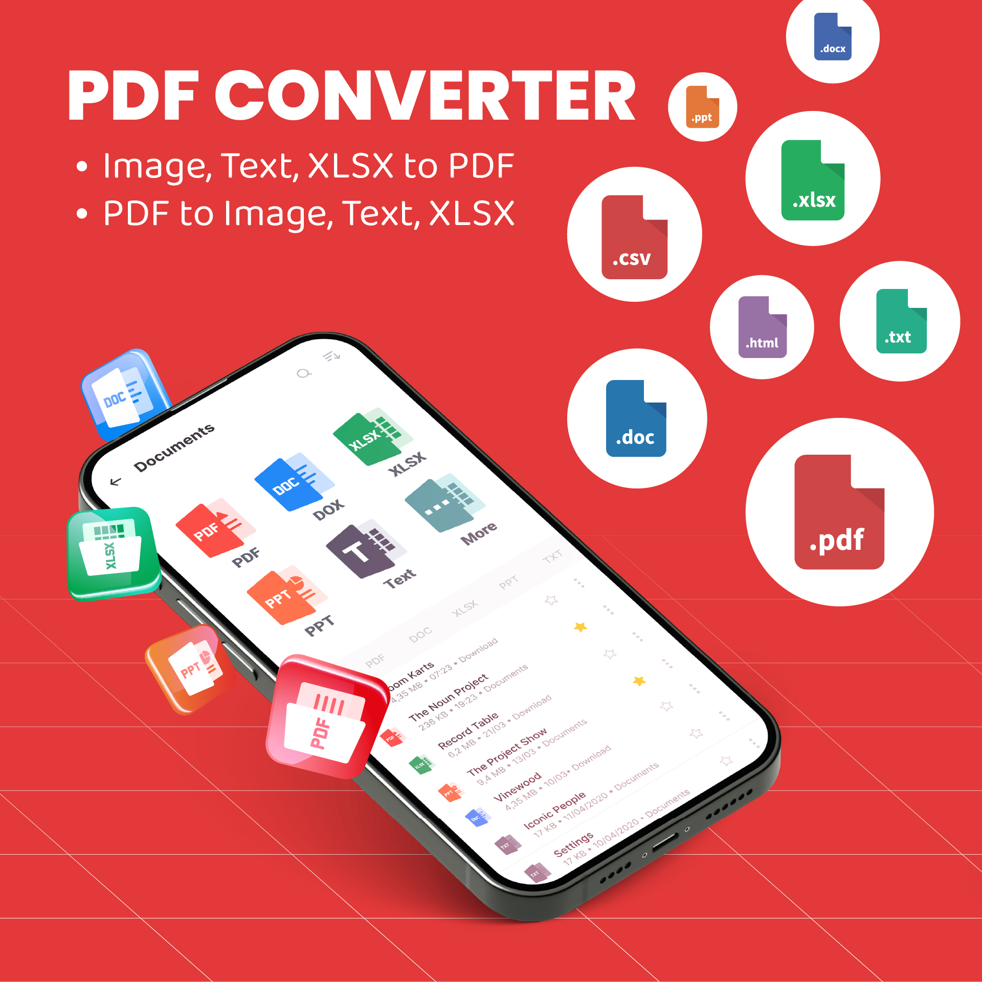 اسکرین شات 1 برنامه Image to PDF: PDF Converter