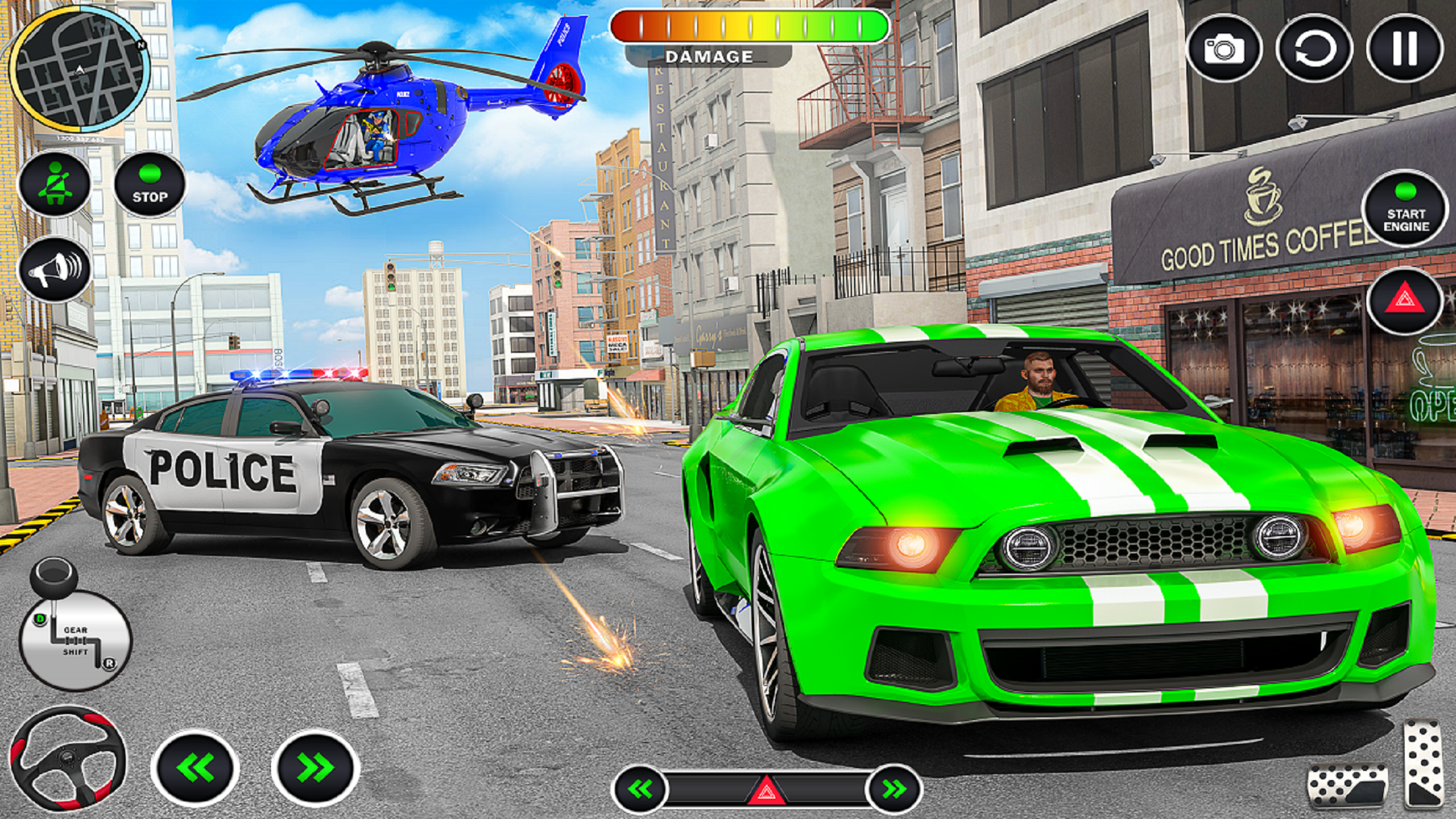 اسکرین شات 2 برنامه Police Chase Police Simulator