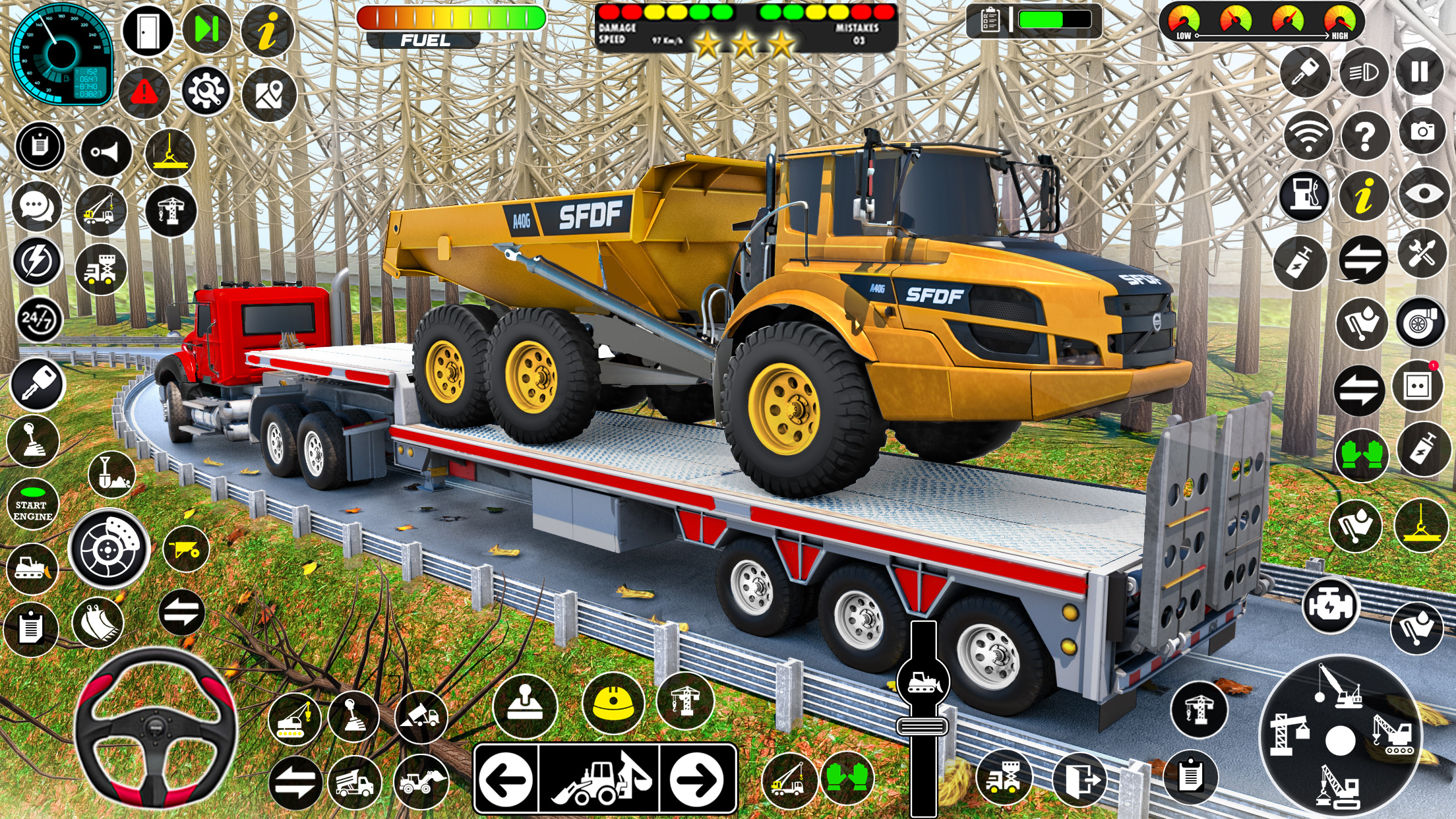 اسکرین شات 3 برنامه Grand Snow Excavator Simulator