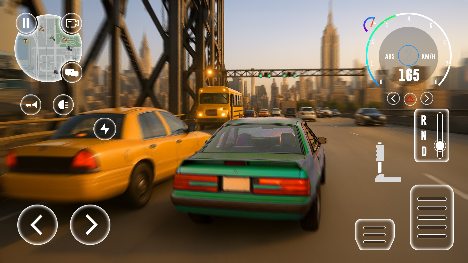 اسکرین شات 1 بازی Traffic Driving 3D: Racing Car