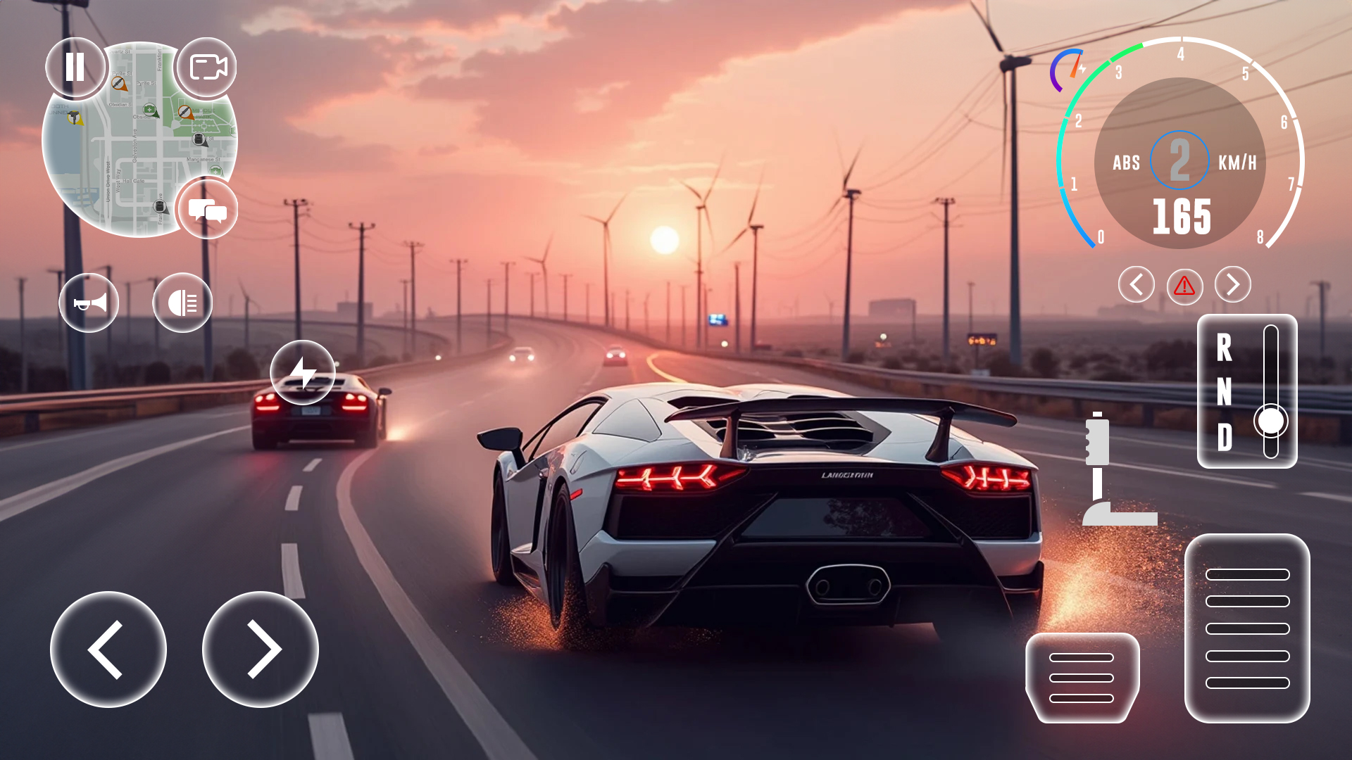 اسکرین شات 5 بازی Traffic Driving 3D: Racing Car