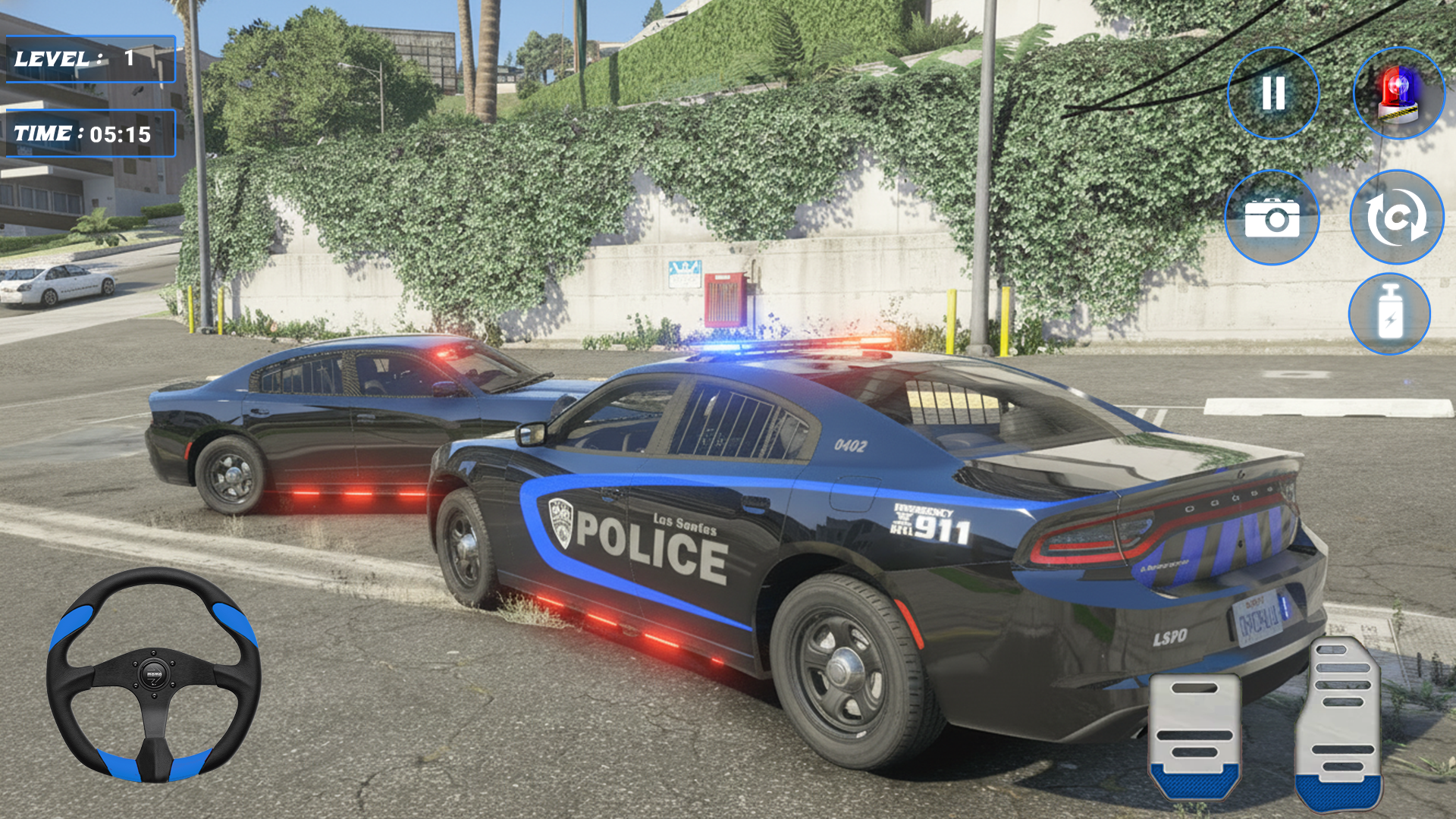اسکرین شات 2 بازی Real City Police Car Simualtor