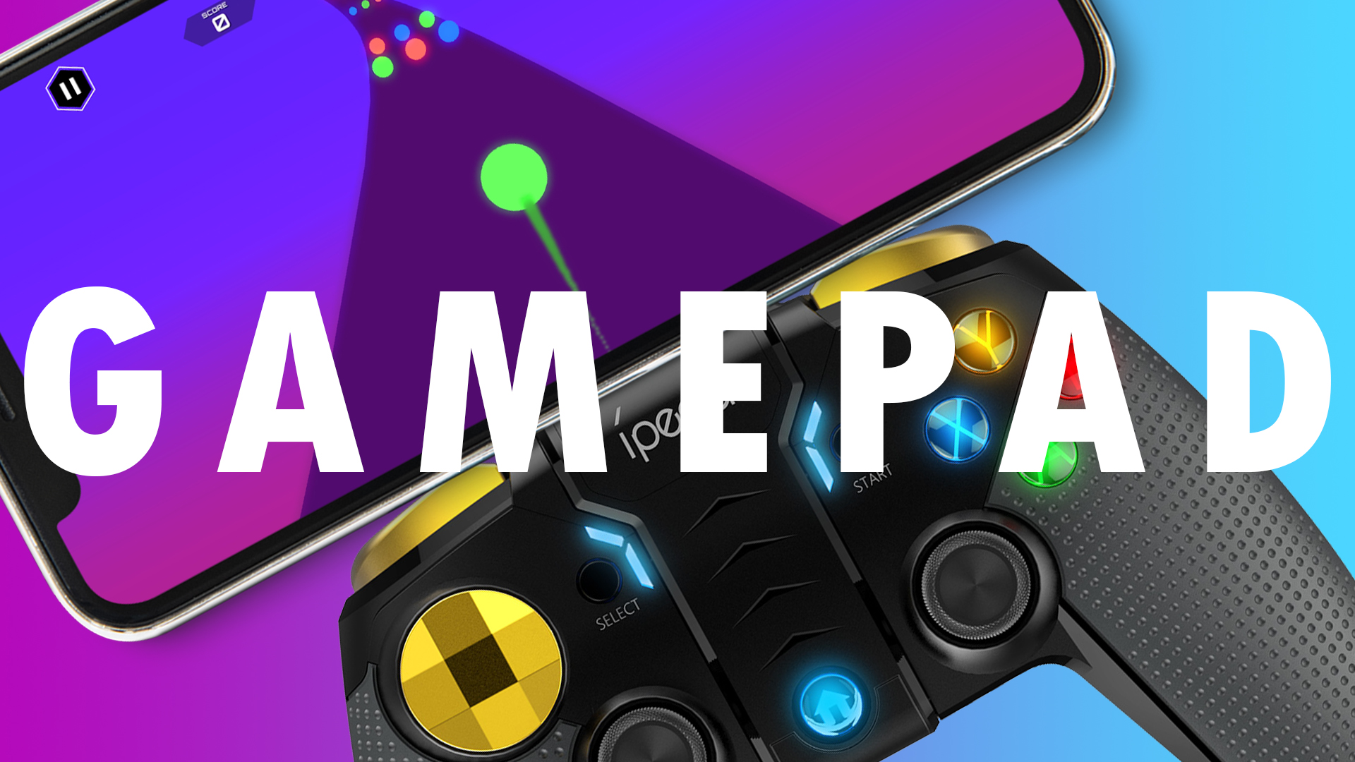 اسکرین شات 3 بازی Curvy Color Balls Gamepad