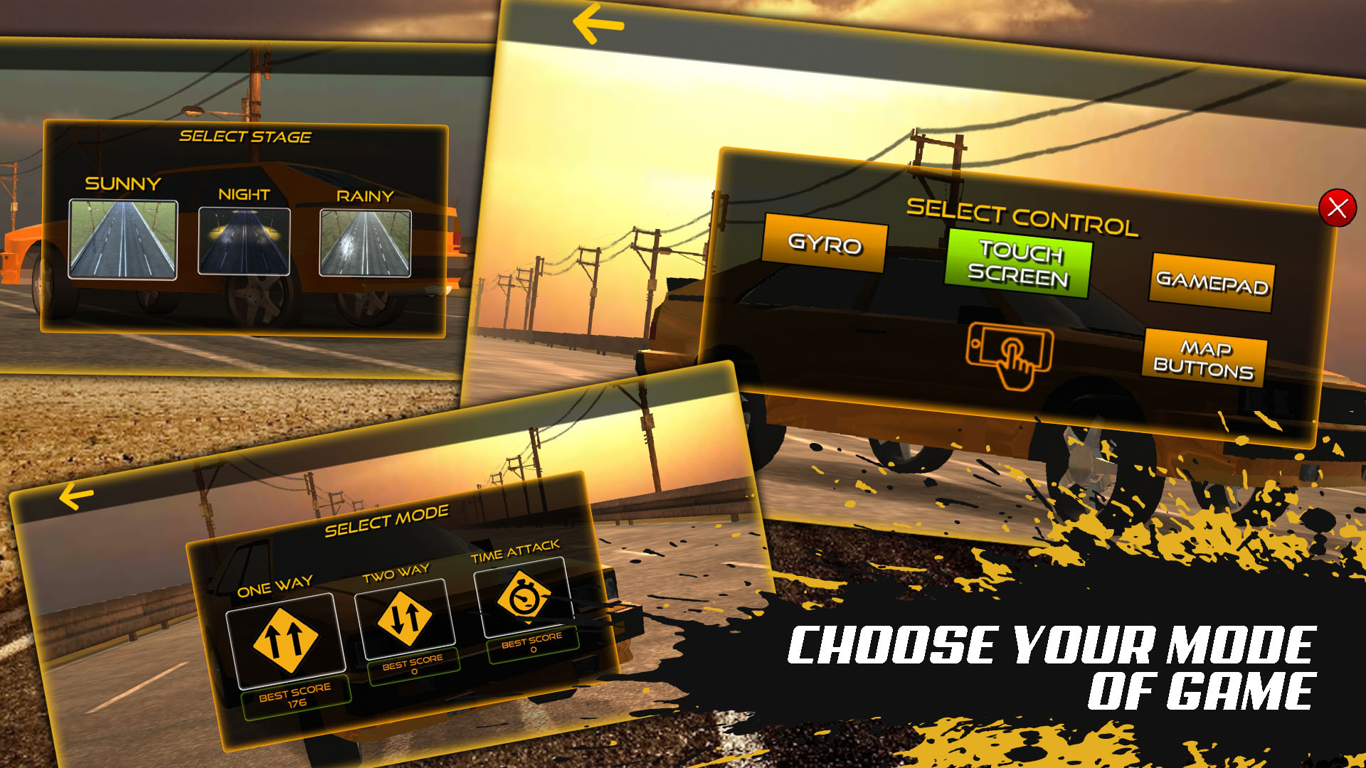 اسکرین شات 3 بازی Traffic Gamepad