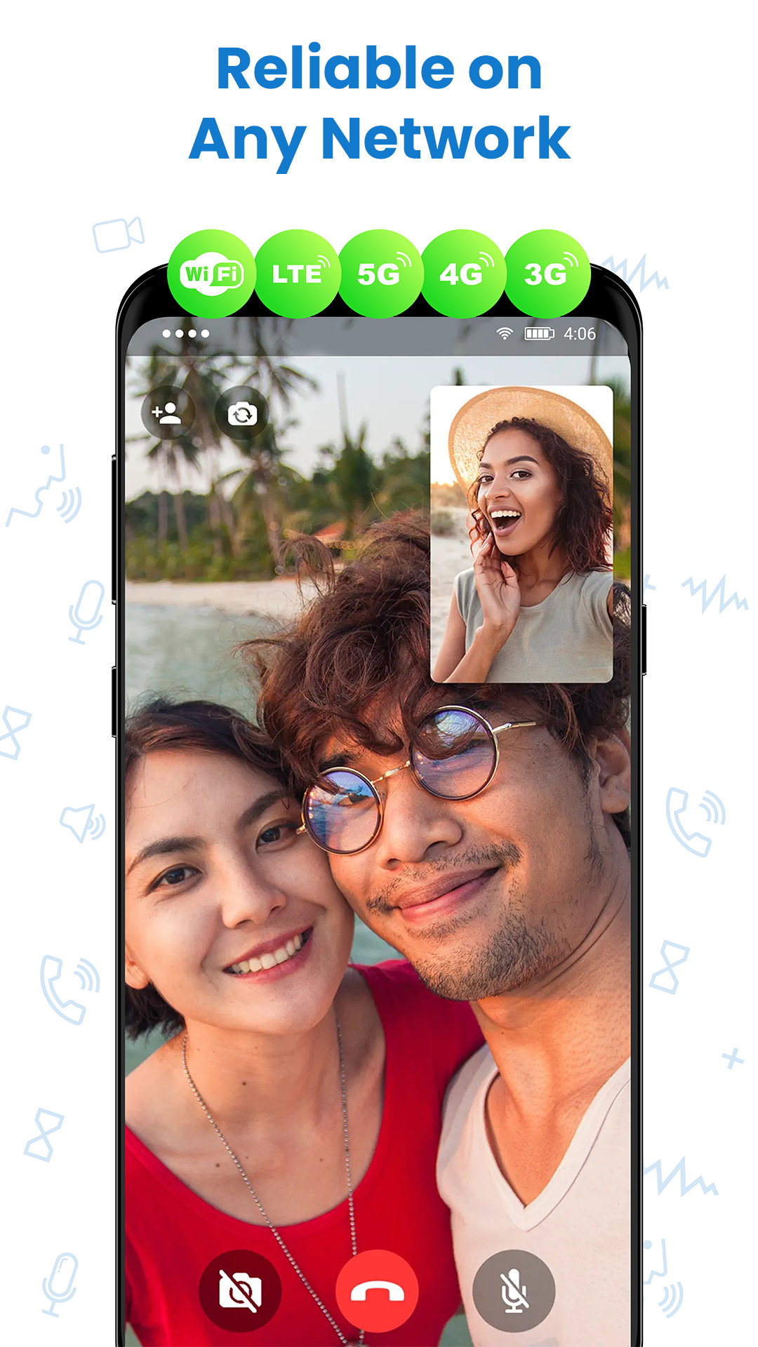 اسکرین شات 6 برنامه Video Call