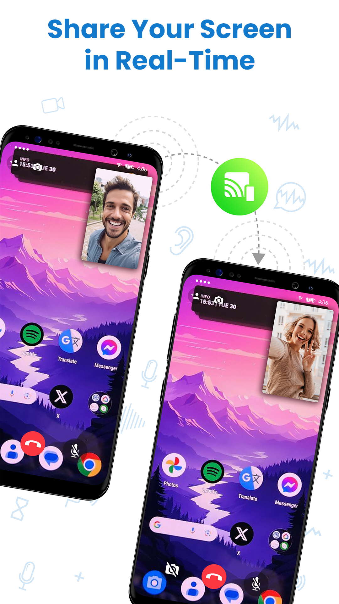 اسکرین شات 3 برنامه Video Call