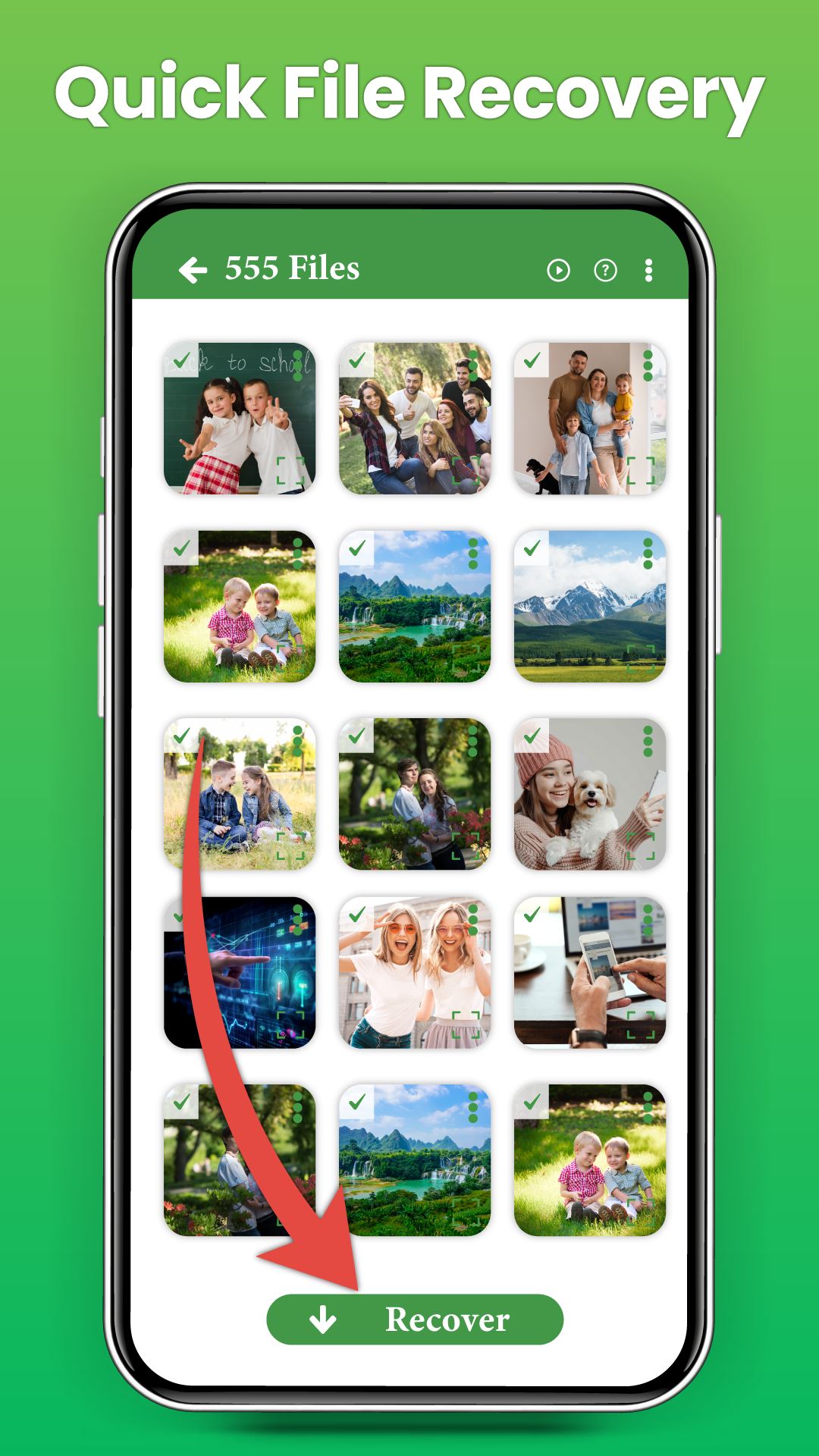 اسکرین شات 7 برنامه Recover Deleted Contacts
