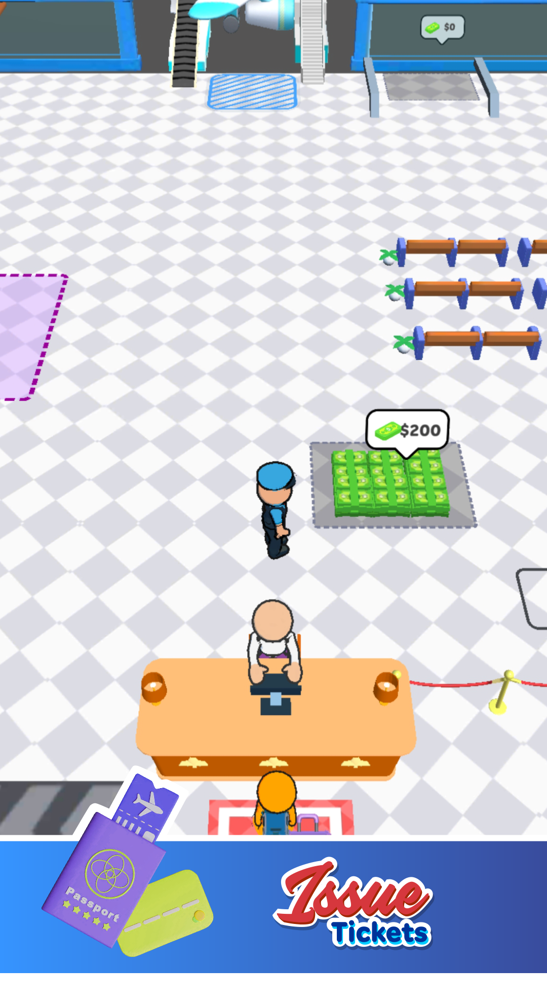 اسکرین شات 3 بازی Airport Rush 3D