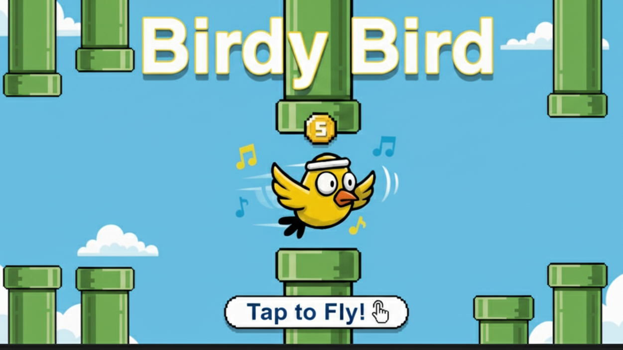 اسکرین شات 4 بازی Birdy bird - Game Original