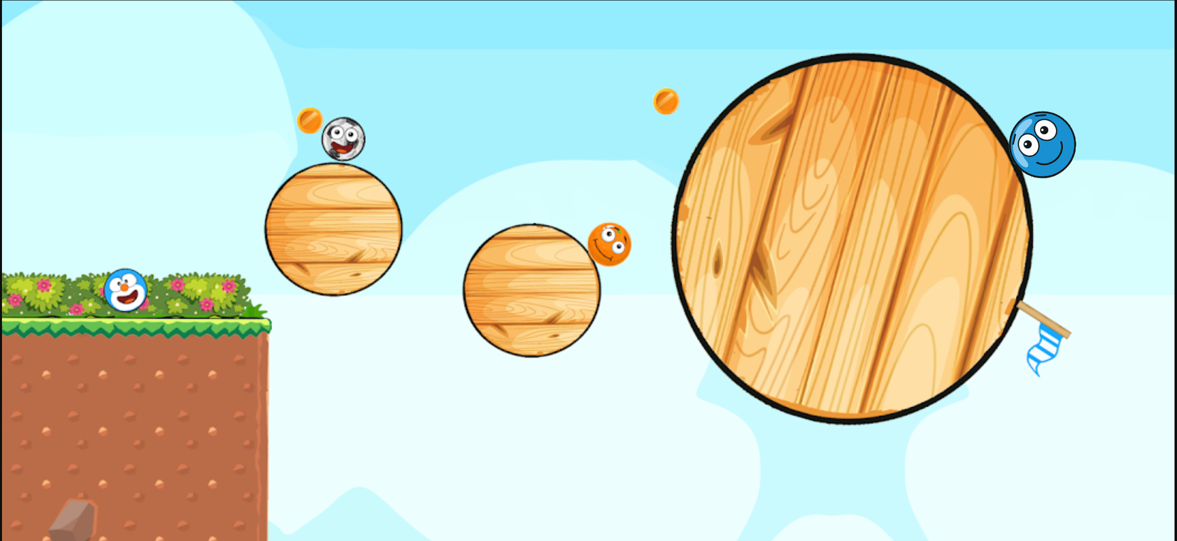 اسکرین شات 6 بازی red hero bounce ball adventure