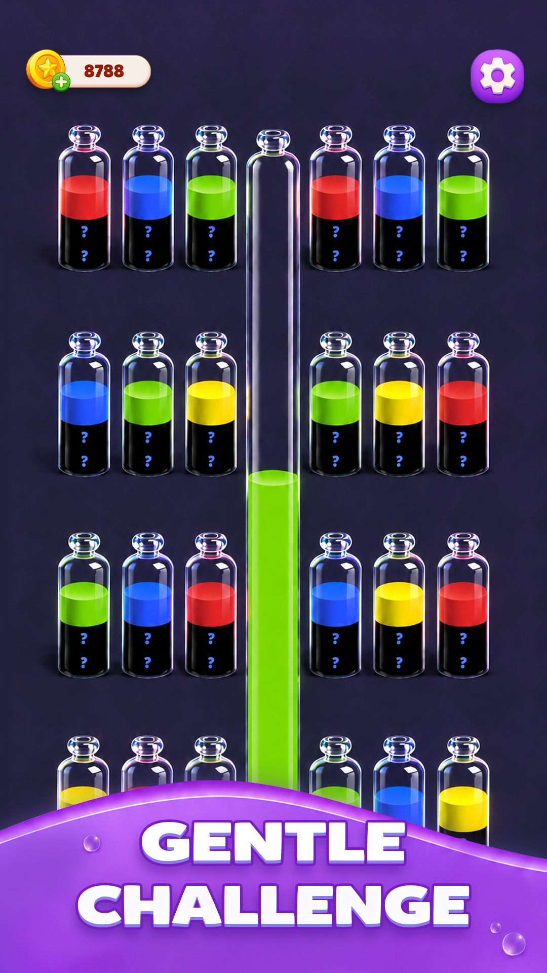 اسکرین شات 4 بازی Water Match® - ASMR Water Sort