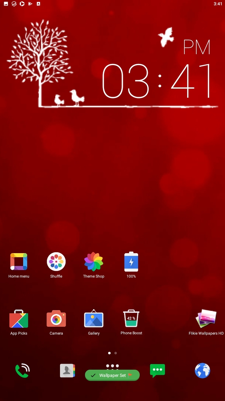 اسکرین شات 24 برنامه 5. قرمز تصاویر زمینه