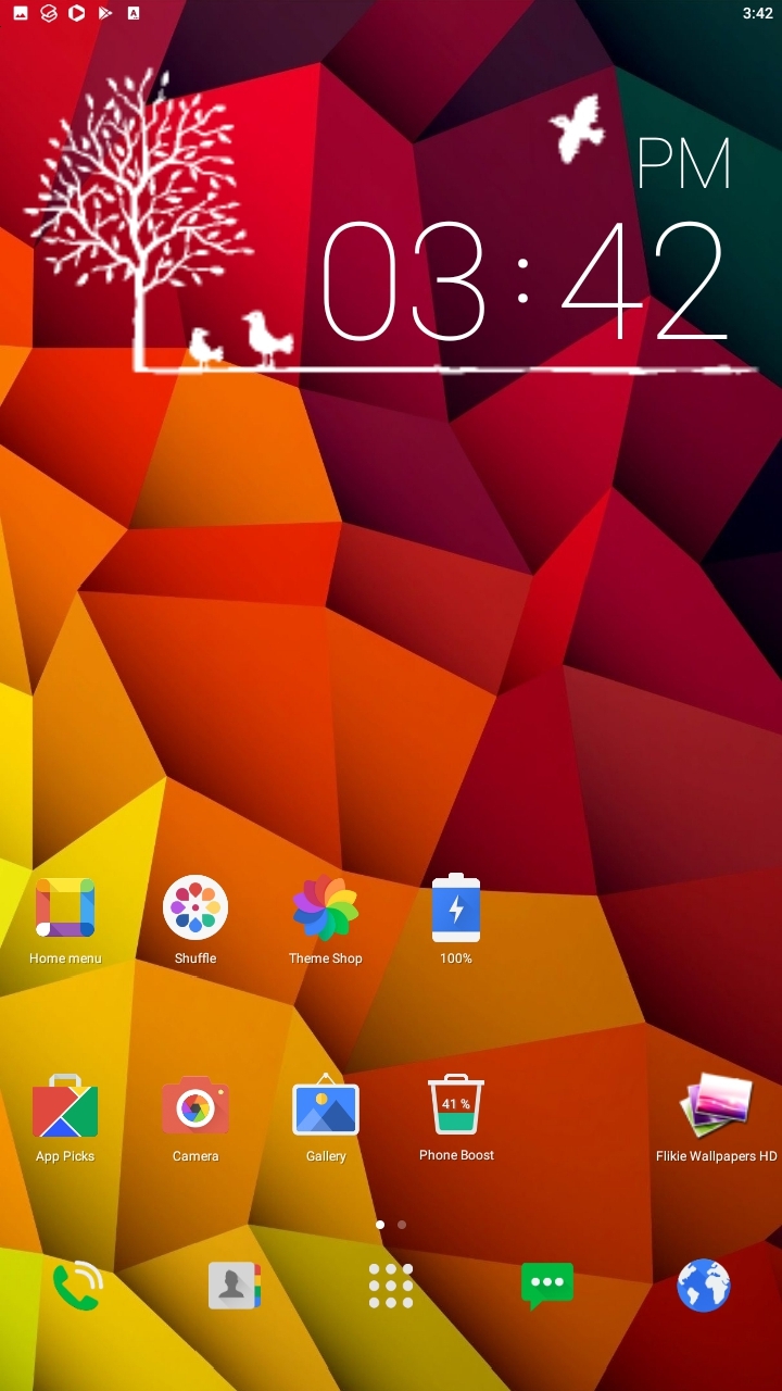 اسکرین شات 27 برنامه 5. قرمز تصاویر زمینه