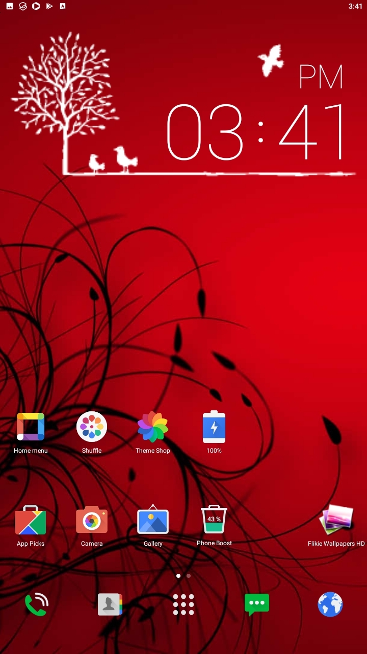 اسکرین شات 23 برنامه 5. قرمز تصاویر زمینه