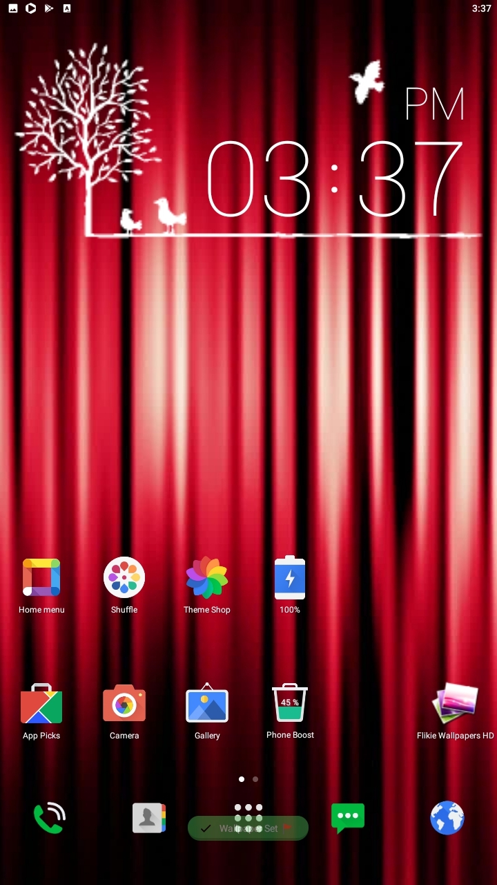 اسکرین شات 11 برنامه 5. قرمز تصاویر زمینه