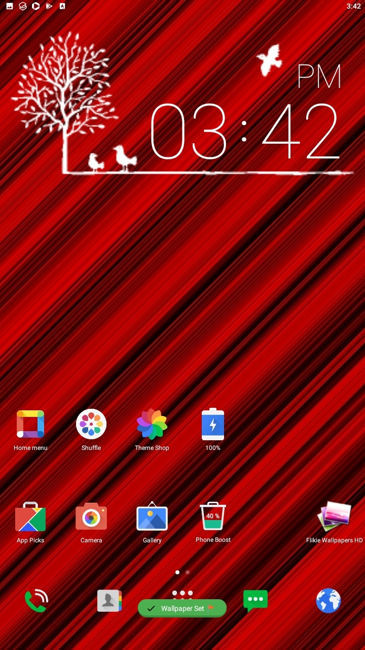 اسکرین شات 34 برنامه 5. قرمز تصاویر زمینه