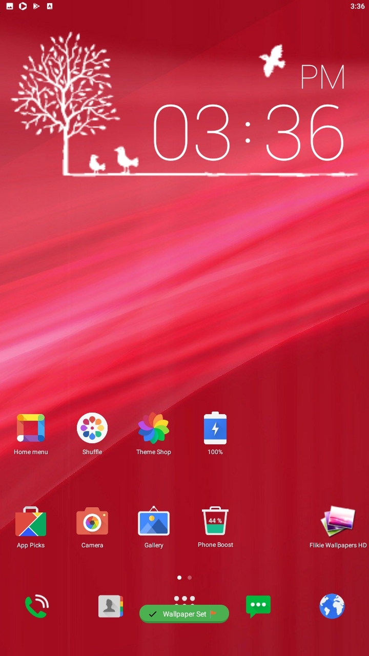 اسکرین شات 1 برنامه 5. قرمز تصاویر زمینه