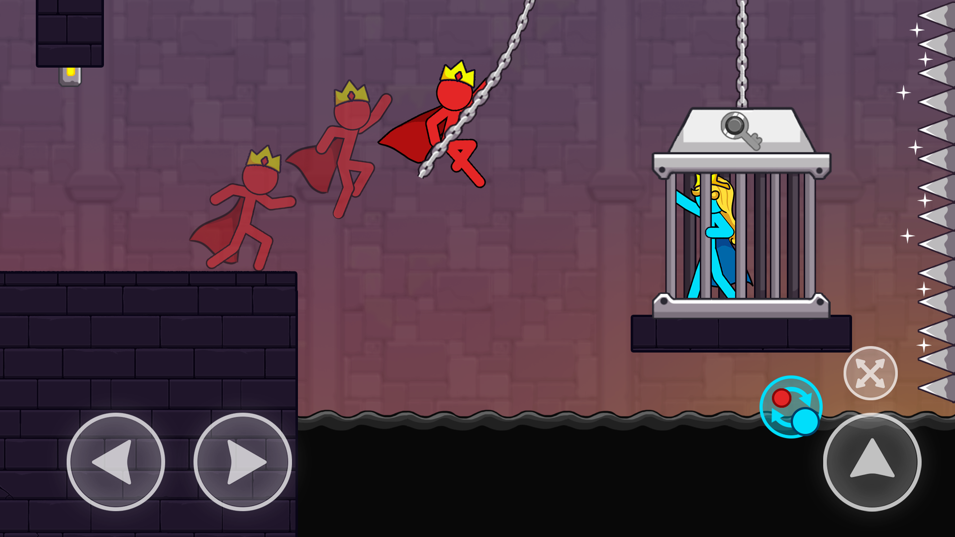 اسکرین شات 5 بازی Stick Adventure: Red And Blue